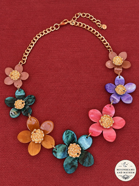 WILDFLOWER PARADE NECKLACE