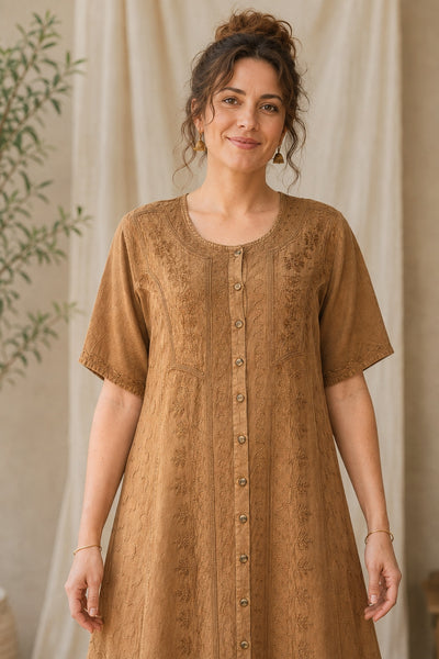GOLDEN GLOW JULIETTE DRESS