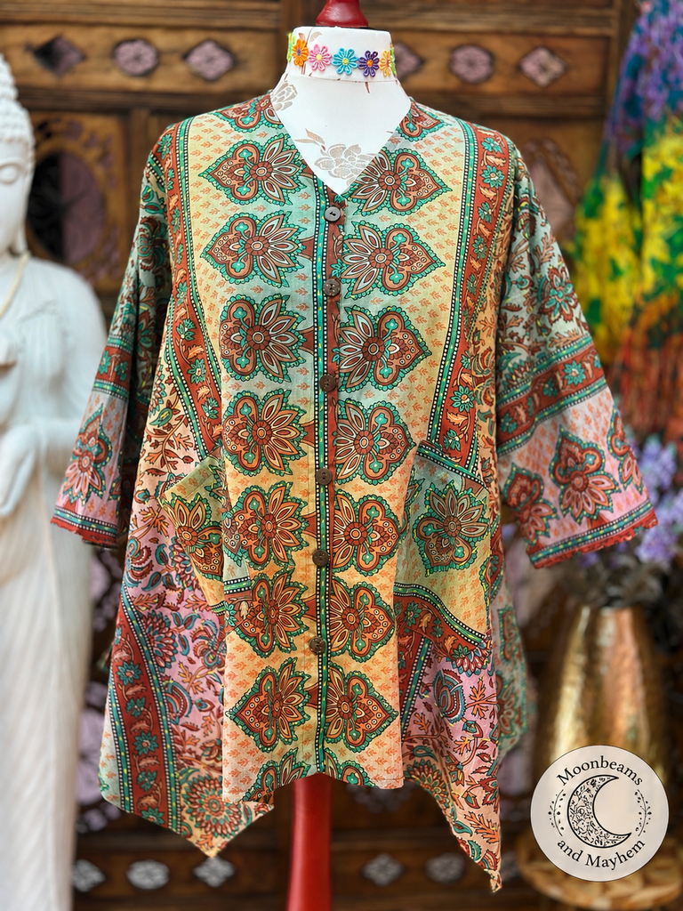 BOHEMIAN BAZAAR SHIRT (OF135)