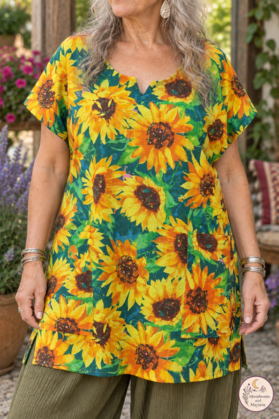 SUNFLOWER DAYDREAM TUNIC