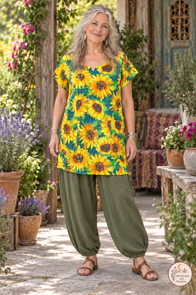 SUNFLOWER DAYDREAM TUNIC