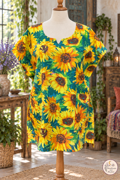 SUNFLOWER DAYDREAM TUNIC