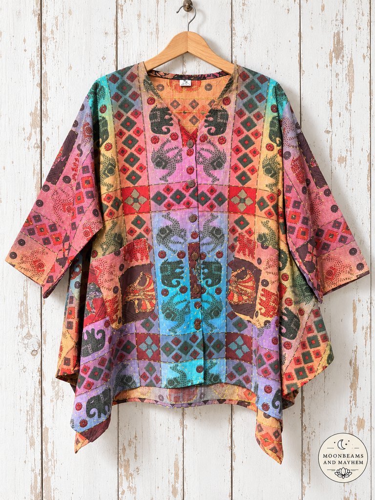 BOHEMIAN BAZAAR SHIRT (OF142)