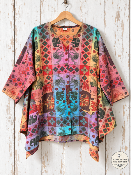 BOHEMIAN BAZAAR SHIRT (OF142)