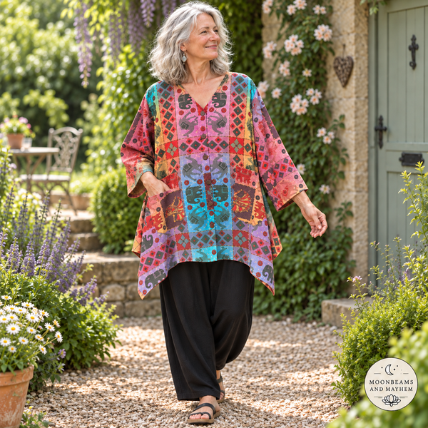BOHEMIAN BAZAAR SHIRT (OF142)