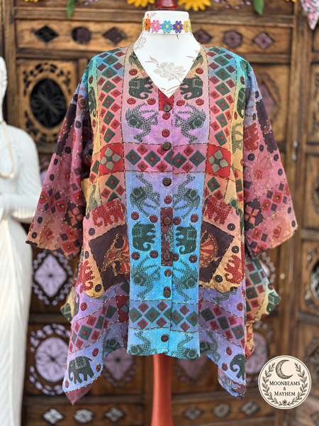 BOHEMIAN BAZAAR SHIRT (OF142)