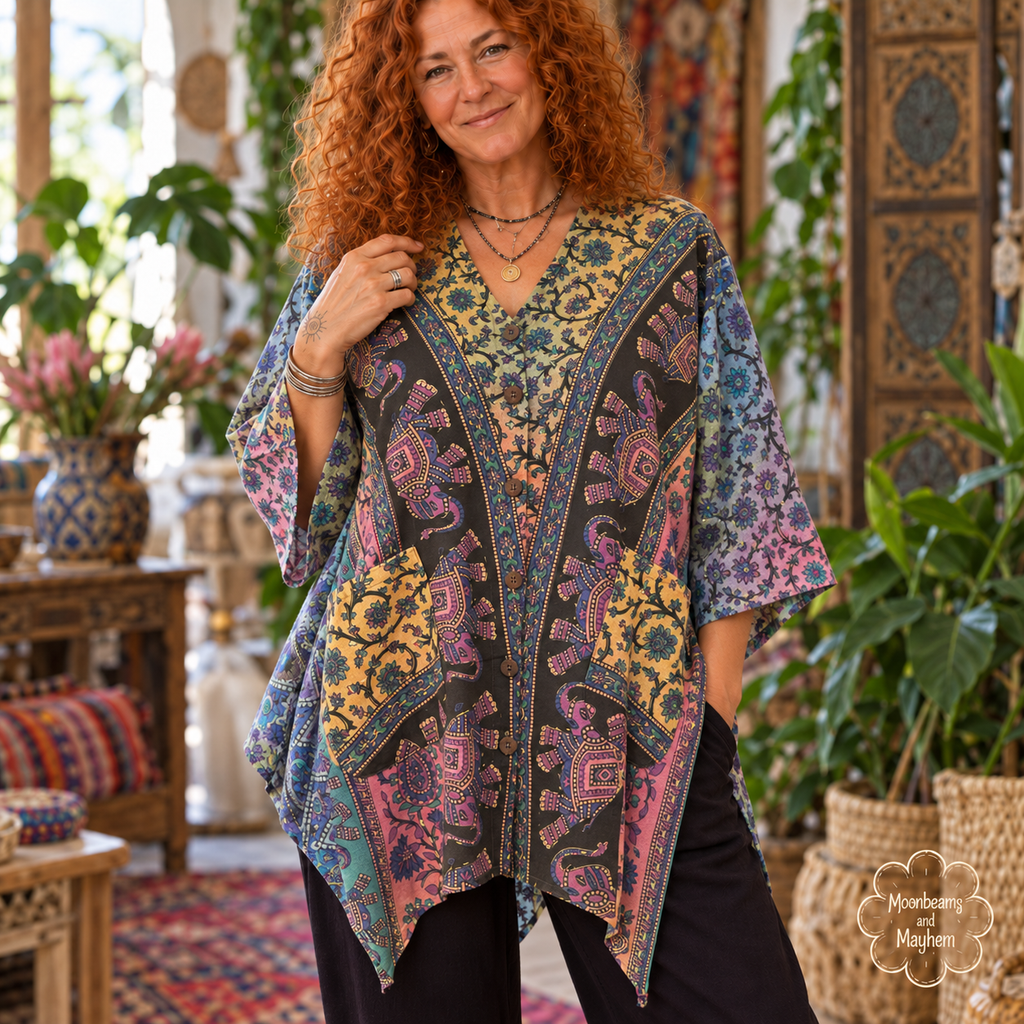 BOHEMIAN BAZAAR SHIRT (OF141)