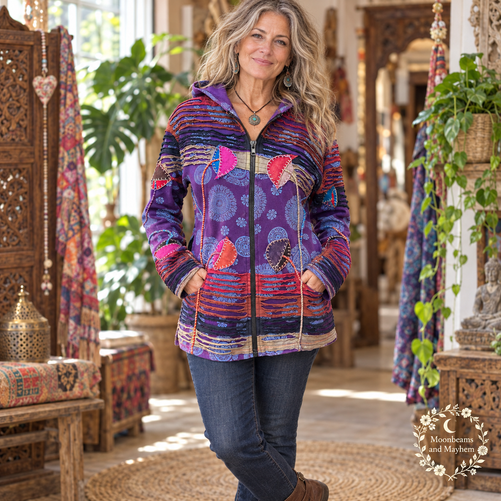 PURPLE WOODLANDS DREAMS JACKET