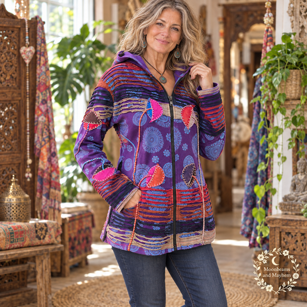 PURPLE WOODLANDS DREAMS JACKET