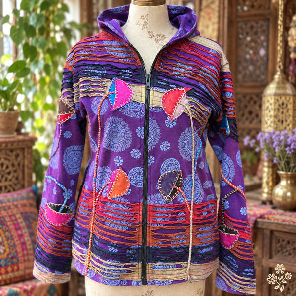 PURPLE WOODLANDS DREAMS JACKET