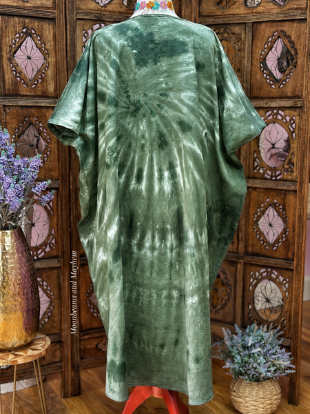 THE FORAGER TUNIC DRESS - WOODLAND GREEN