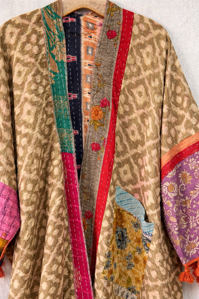 KANTHA GODDESS KIMONO | COAT (691OF)