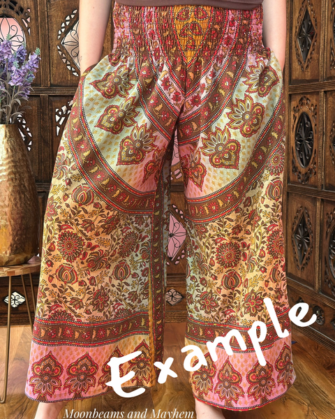 SUNSET NOMAD PALAZZO TROUSERS  (OF24)