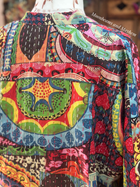 LONG SAFFRON SOUL KIMONO (OF734CL)