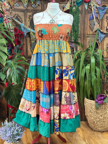 SHANGRI LA RUFFLE MAXI SKIRT (SR816)