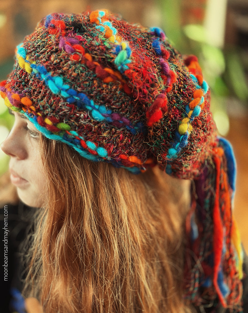 ENCHANTING MULTI COLOUR MARLEY BEANIE / HAT