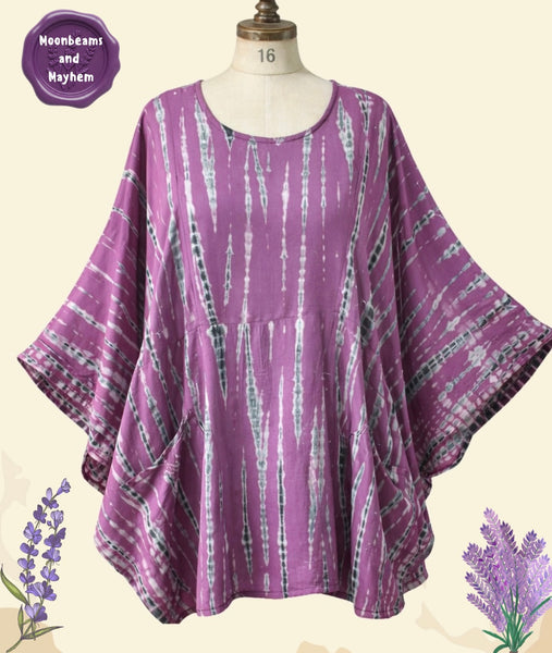 AMETHYST BOHO TUNIC DRESS