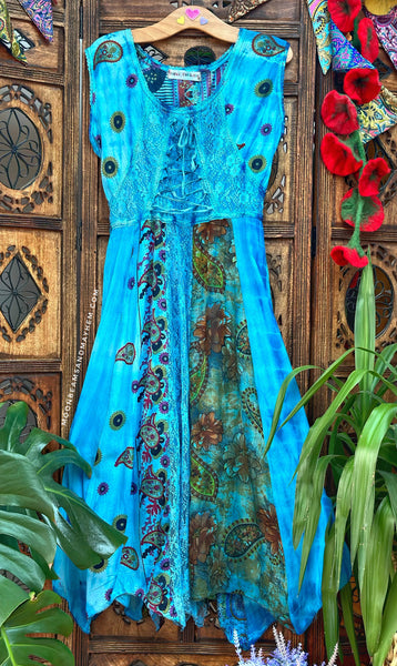 DIVINE  HARMONY SUMMER DRESS SIZE S / M / L