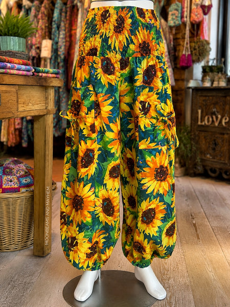 SUNFLOWER HAREM TROUSERS (F1.125.2)