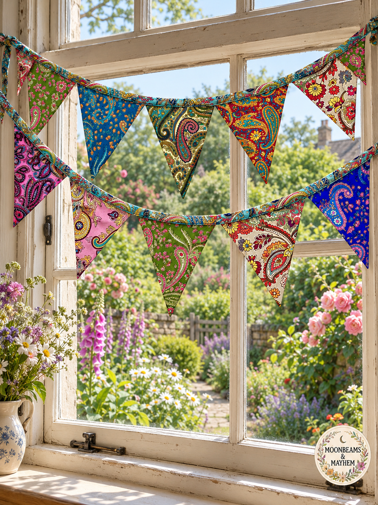BOHEMIAN BUNTING / FLAGS - MoonbeamsandMayhem
