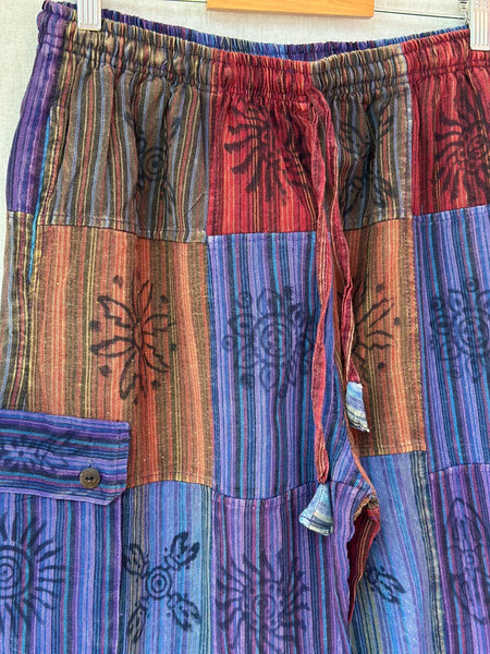 PURPLE MYSTIC PATCH CAMDEN TROUSERS