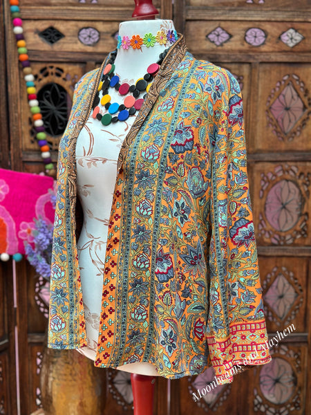 PORTOBELLO ROAD SAREE KIMONO JACKET (OF780)
