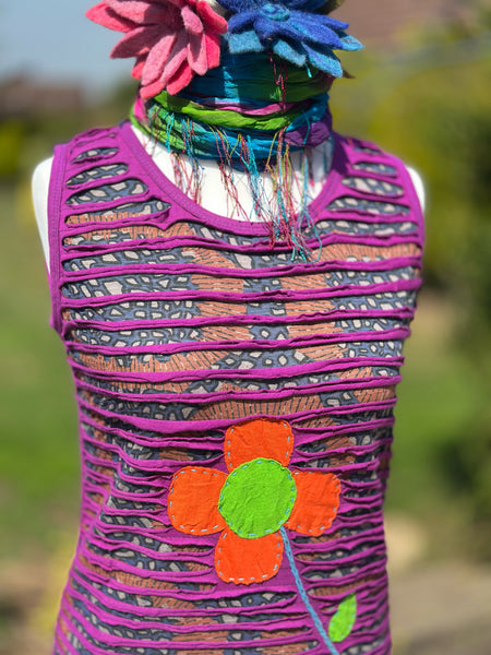 FABULOUS FLOWER POP DRESS (S/M) PRFP029