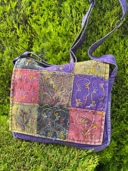 PURPLE AURORA SATCHEL / SHOULDER BAG