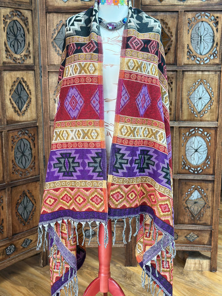 FIRESIDE BLANKET WRAP / SHAWL (BW09)