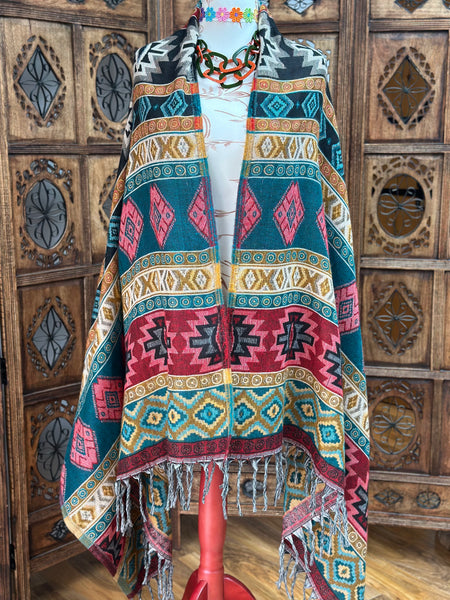 FIRESIDE BLANKET WRAP / SHAWL (BW10)