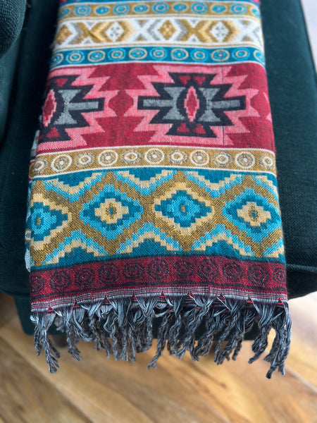 FIRESIDE BLANKET WRAP / SHAWL (BW10)