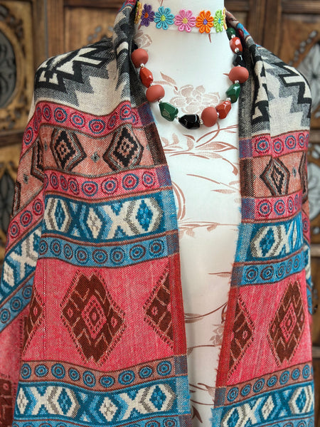 FIRESIDE BLANKET WRAP / SHAWL (BW11)