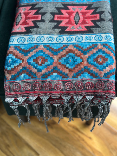FIRESIDE BLANKET WRAP / SHAWL (BW11)