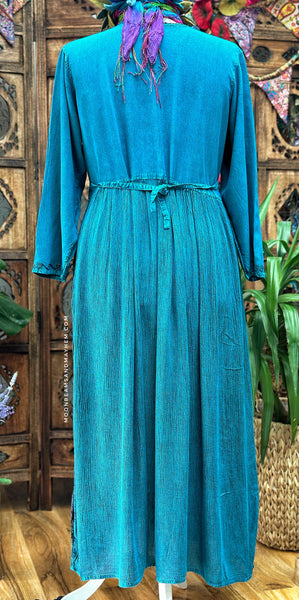 DELICIOUS TEAL BEATRICE DRESS