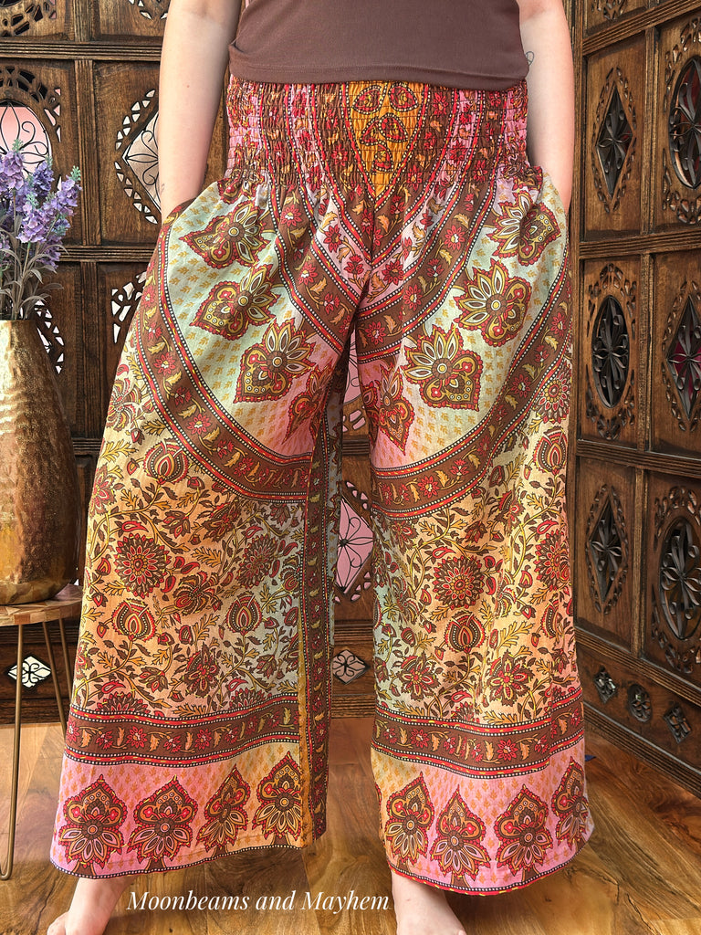 SUNSET NOMAD PALAZZO TROUSERS  (OF22)