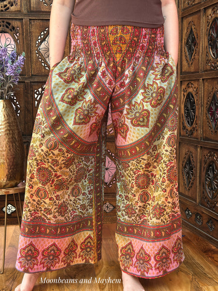 SUNSET NOMAD PALAZZO TROUSERS  (OF22)