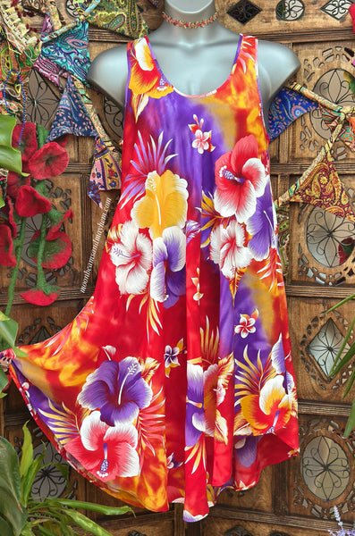 MYTHICAL BLOOM DRESS XL (J16)
