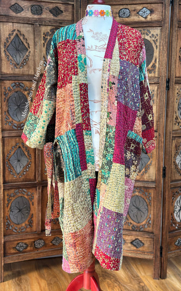 SAFFRON SOUL KIMONO/DUSTER COAT (OF750CL)