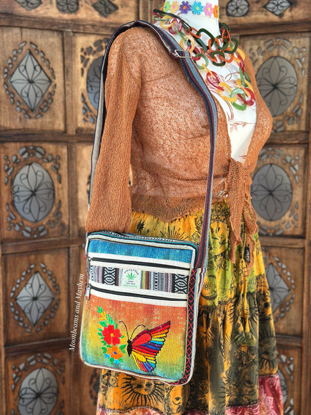 BUTTERFLY BLOOM MESSENGER BAG