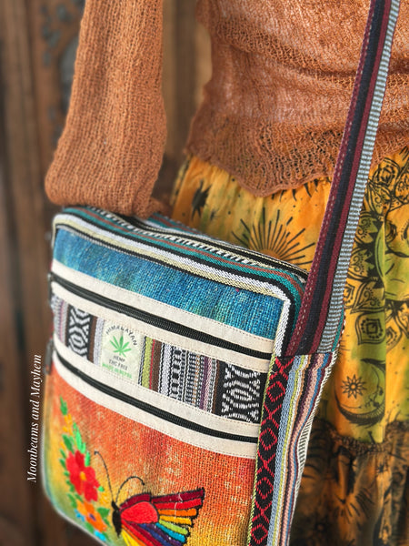 BUTTERFLY BLOOM MESSENGER BAG