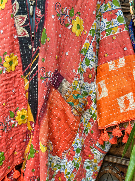 KANTHA GODDESS KIMONO | COAT (677OF)