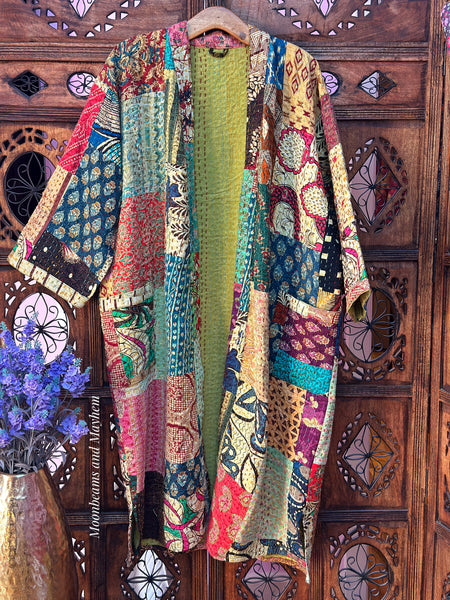 SAFFRON SOUL KIMONO/DUSTER COAT (OF762CL)