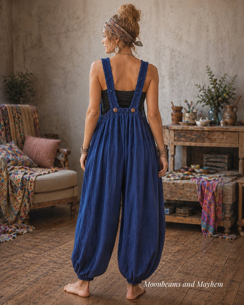 WILD THISTLE BLUE DUNGAREES
