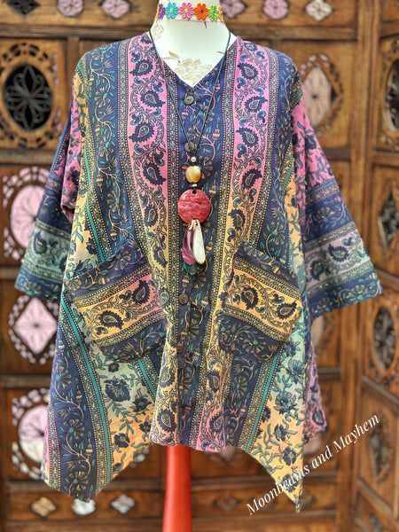 BOHEMIAN BAZAAR SHIRT (OF128)