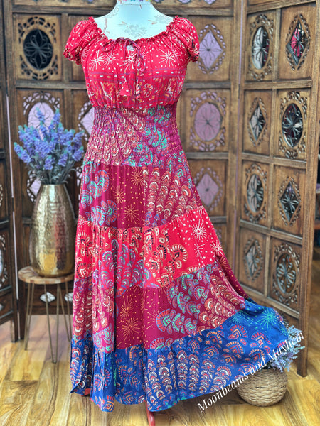 TRUE ROMANCE BOHEMIAN MAXI DRESS (OF280)