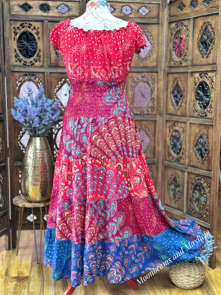 TRUE ROMANCE BOHEMIAN MAXI DRESS (OF280)