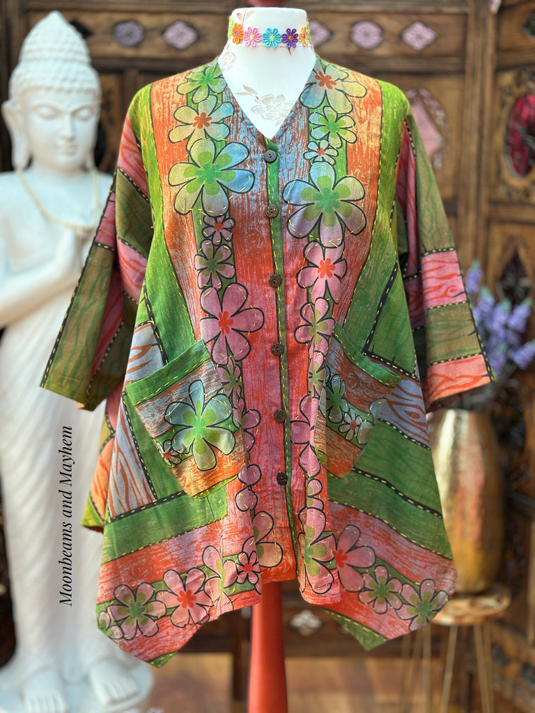 BOHEMIAN BAZAAR SHIRT (OF130)