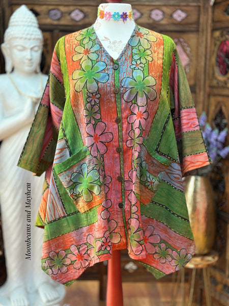 BOHEMIAN BAZAAR SHIRT (OF130)