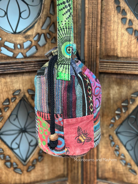 PATCHWORK TREASURE POUCH