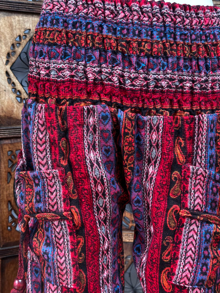 SOULWEAVE FLEECE HAREM TROUSERS- S (SW22)